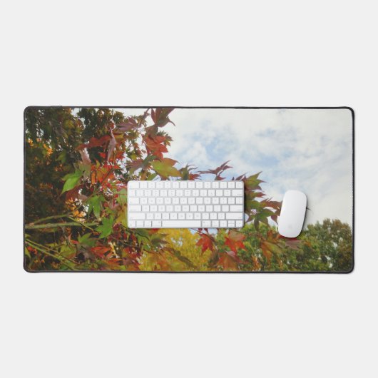 De herfst begint bureaumat (Keyboard & Muis)