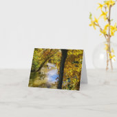 De herfst bij James River Bend denking van je Kaar Kaart (Gele Bloem)