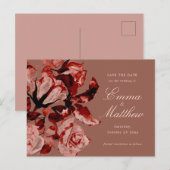 De herfst Botanische Maximalistische Band bewaart  Briefkaart (Voorkant / Achterkant)