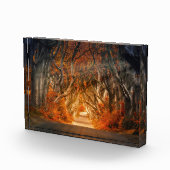 De herfst door de Dikte Fotoblokken (Rechts)