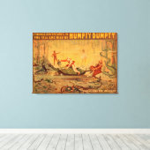 De herfst en de opkomst van het Humpty Dumpty Thea Canvas Afdruk (Insitu (Houten vloer))