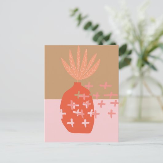 De herfst gaat weg... #illustration briefkaart (Staand voorkant)