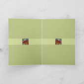 De herfst gestalte geeft aan kaart (Binnen)