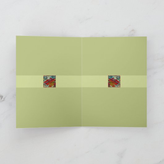 De herfst gestalte geeft aan kaart (Binnen)