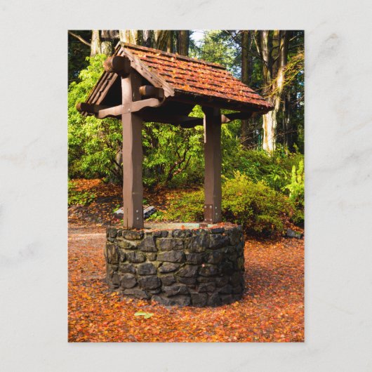 De herfst goed briefkaart (Voorkant)