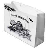 De herfst, Happy Halloween. Groot Cadeauzakje (Achterkant Gekanteld)