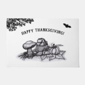 De herfst, Happy Thanksgiving! Deurmat (Voorkant)