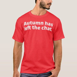 De herfst heeft de Persoonlijke Naam van het Praat T-shirt