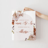 De herfst helpt het Bezige Mam-aan-zijn Adres een  Poster