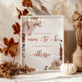 De herfst helpt het Bezige Mam-aan-zijn Adres een  Poster