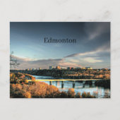 de herfst in Edmonton, Briefkaart (Voorkant)