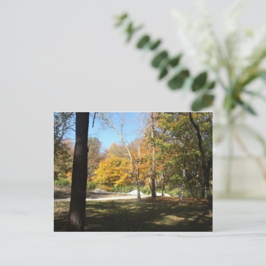 De herfst in het Midwesten Briefkaart (Staand voorkant)