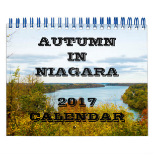 De herfst in Kalender Niagara