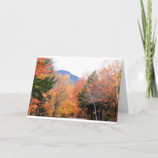 De herfst in Maine Kaart