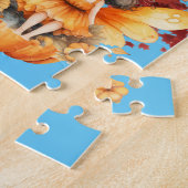 De herfst is een leuke tijd legpuzzel (Zijkant)