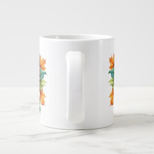 De herfst is een mooie Mok (Achterkant)