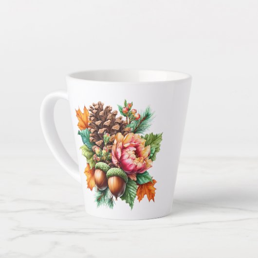 De herfst is een prachtige latte Mok (Linkerhoek)