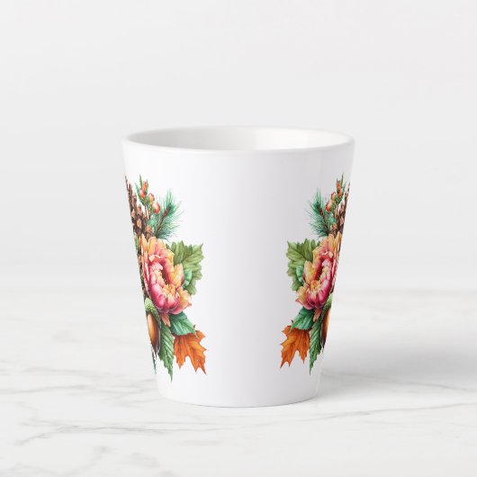 De herfst is een prachtige latte Mok (Voorkant)