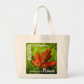 De herfst is een tweede lente-lek grote tote bag (Voorkant)