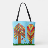 De herfst is gearriveerd tote bag (Achterkant)