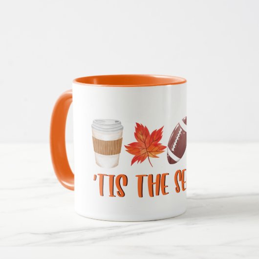 De herfst is het seizoen mok (Voorkant links)