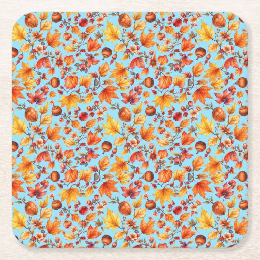 De herfst is in de lucht kartonnen onderzetters (Voorkant)