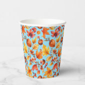 De herfst is in de lucht papieren bekers (Rechts)