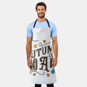 De herfst is in de lucht schort (Gedragen)