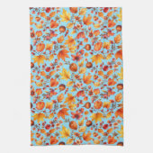 De herfst is in de lucht theedoek (Verticaal)