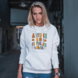 De herfst is mijn favoriete kleur, Herfst Thanksgi Hoodie