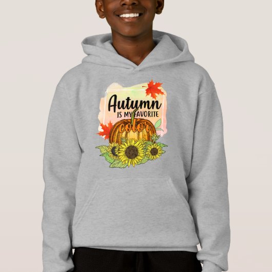 De herfst is mijn favoriete kleur - laat pompoen (Voorkant)