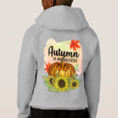 De herfst is mijn favoriete kleur - laat pompoen (Achterkant)