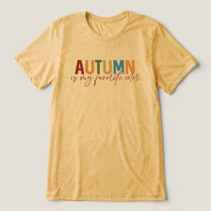 De herfst is mijn favoriete kleur Tri-Blend shirt