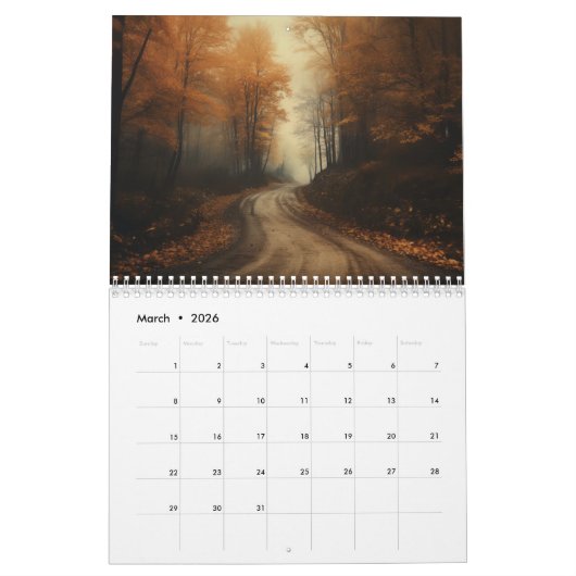 De herfst is mijn favoriete seizoen kalender (Mar 2026)