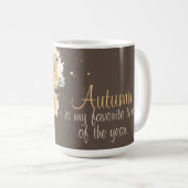 De herfst is mijn favoriete whisky koffiemok (Voorkant rechts)