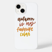 "De herfst is mijn lievelingskleur" Case-Mate iPhone Case (Achterkant)