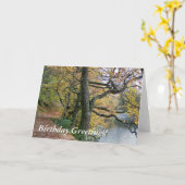 De HERFST Kaart (Gele Bloem)