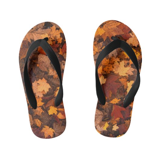 de herfst kinder teenslippers (Voetbed)
