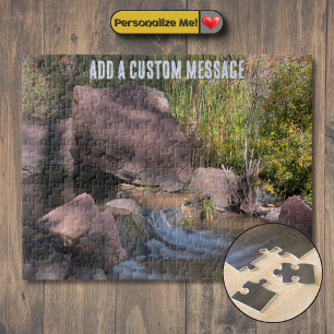 De herfst komt aan bij San Antonio Creek Legpuzzel