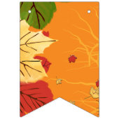 De herfst komt op zonsondergang vlaggetjes (Tweede vlag)