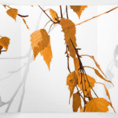 De herfst laat 2 drieluik wenskaart (Binnenkant midden)