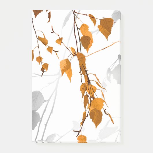 De herfst laat 2 post-it® notes (Voorkant)
