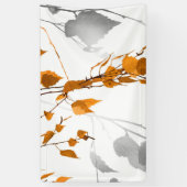 De herfst laat 2 spandoek (Verticaal)