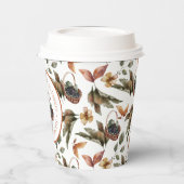 De herfst laat de mandenmakerij vallen papieren bekers (Links)