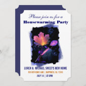 De herfst laat de opwarming van het huishouden kaart (Voorkant / Achterkant)