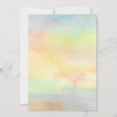 De herfst laat de Thanksgiving Innodiging Kaart (Achterkant)