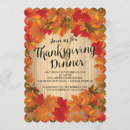 De herfst laat de Thanksgiving van de Binnenpartij Kaart