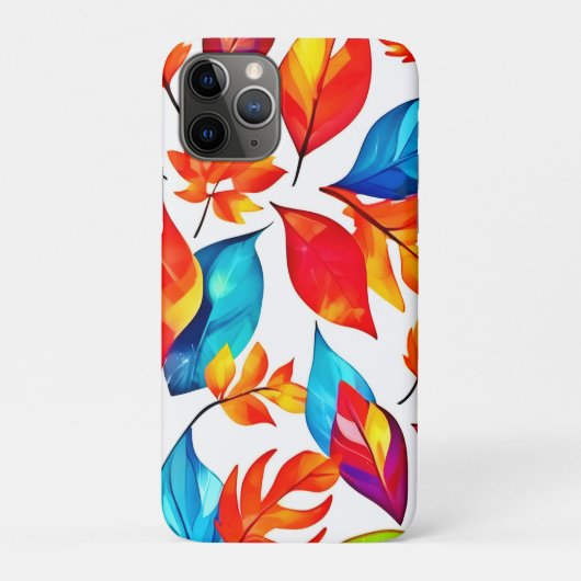 De herfst laat een Abstract patroon achter Case-Mate iPhone Case (Achterkant)