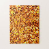 De herfst laat fotopuzzel achter met een cadeaudoo legpuzzel (Verticaal)