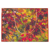 De herfst laat Herfst Kleur Rood Natuur Groot Cadeauzakje (Voorkant)